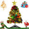 50cm Mini Weihnachtsbaum,Mini Tannenbaum für Tisch,Weihnachtsbaum Miniatur,Mini Weihnachts Baum mit LED Lichterketten,Künstlicher Weihnachtsbaum,Weihnachts Baum klein,Christbaum,Weihnachtsdeko
