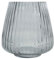 Point-Virgule Vase decoratif, décoration Maison, Vase Fleur en Verre, Bleu, 17.7x18cm