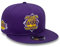 New Era 9Fifty Diamond Patch Lakers Cap Basecap Baseballcap Flat Brim NBA LA Los Angeles (M/L (57-59 cm) - lila)