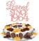 Xsstarmi 1 Pack Glitter Legend Since 1965 Cake Topper Sixty Cheers to 60 Years Old Cake Pick for Funny 60 Happy 60th Birthday Wedding Anniversary Party Cake Decorations Rose Gold