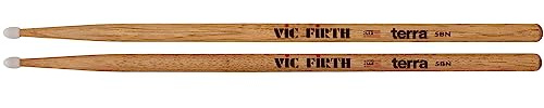 Vic Firth - American Classic® Terra Series Drumsticks 5BTN - American Hickory - Nylon Tip - 4 Pair Pack