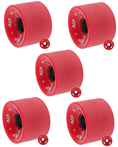 Yardwe 5st Zubehör Für Skateboard-räder -Board-Skateboard-pu-Rad Ersatz-Skateboard-Rad Skateboard-Hardware Rad Für Skateboard Spielbretträder Streetboard-räder Rolle Schlittschuhe Plastik