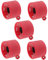 Yardwe 5st Zubehör Für Skateboard-räder -Board-Skateboard-pu-Rad Ersatz-Skateboard-Rad Skateboard-Hardware Rad Für Skateboard Spielbretträder Streetboard-räder Rolle Schlittschuhe Plastik