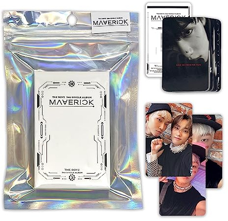 THE BOYZ - 3rd Single Mini ALBUM [MAVERICK] (PLATFORM ALBUM - MOOD VER.) Case + Mini Card(QR Type) + Selfie Photocard + Unit Photocard + Official Photocard + Digital Contents + 2 Pin Button Badges