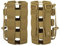 HOUSON Lot de 2 porte-bouteilles tactiques en nylon - Pour randonnée, vélo, course, camping, kaki
