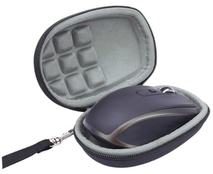 Homoyoyo Schutzhülle Für Kabellose Maus Aufbewahrungsbox Aus Eva Und Nylon Kompatibel Mit Anywhere Tragbare Tasche Zum Reisen Und Aufbewahren