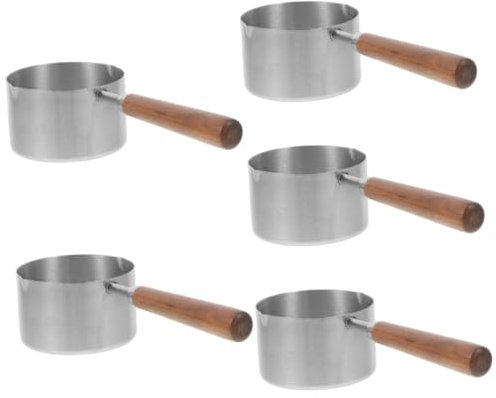 BESPORTBLE 5pcs Ergonomic Pet Food Spoon Dog and Cat Feeding Scoop Accurate Measurement for Pet Food Holder