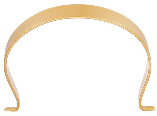 sourcing map Metal Tea Pot Handle External Buckle Teapot U-Shape Handle Replacement for Span 2.8-3.5 Inch Ceramic Pottery Teapot Kettle Accessories Supplies, Gold