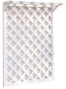 XTGDIEM Lattenzaunaufsatz/Gartenzaunteiler, Sichtschutz for Den Außenbereich Mit Latten, Perfekt Hausgärten, Terrassen Und Dekorationen Im Innen(Color-1,90x123cm)