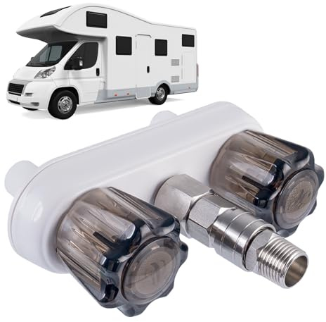 Robinetterie de douche de rechange pour camping-car - Robinetterie de douche pour camping-car, système d'eau à libération rapide haute pression pour camping-car, caravane, salle de bain extérieure