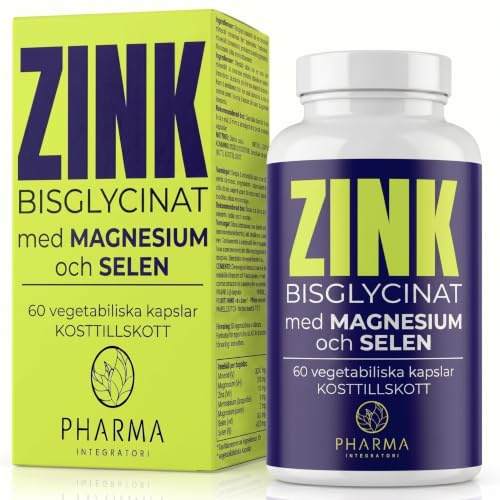 Zinkbisglycinat med L-karnitin, kalcium, magnesium, vitamin C, vitamin D3