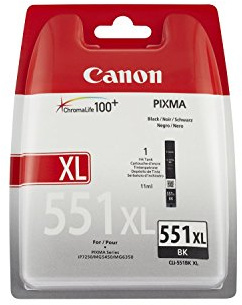 Canon CLI-551XL Tintenpatrone, Schwarz