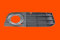 VAN WEZEL 0327594 Rejilla de ventilación parachoques Delante, derecha