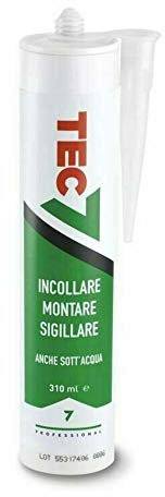 TEC 7 Blanc Stones sceller et coller avec un seul produit