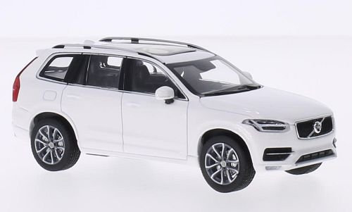 Volvo XC 90, metallic-Weiss, 2015, Modellauto, Fertigmodell, Norev 1:43