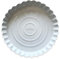 Jean-Patrique - Piatto antiaderente in ceramica Eco-Cook, 27 cm, piatto piatto per torta, teglia per quiche o crostata con un tradizionale bordo scanalato