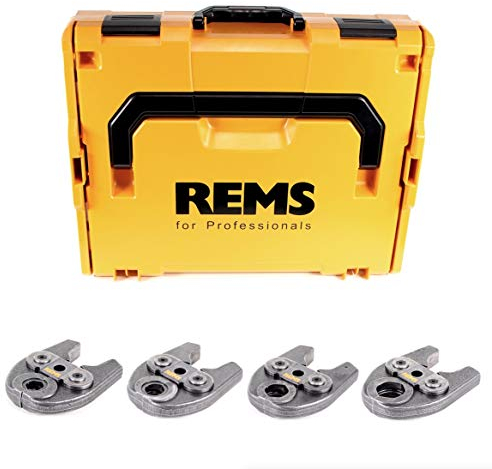 REMS Presszangen Mini Set M 15-18-22-28 im Systemkoffer L-Boxx (578059 R)
