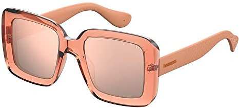 Havaianas Geriba 9R6/0J SALMON Sunglasses Women's Propionate, Standard, 53