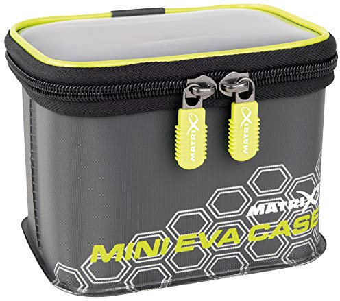 Fox Matrix Eva Mini Case 15,5x12x11,5cm - Zubehörtasche für Stippzubehör & Feederzubehör, Angeltasche zum Friedfischangeln, Tackletasche