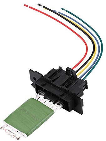 Motor Resistencia de Soplador,Resistencia universal del ventilador de la resistencia del motor con cableado de reparación del arnés del enchufe para Grande Punto Qubo, de aire acondicionado