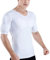 ruguo Hommes Faux Muscle Pectoral Simulation sous-vêtements Fitness T-Shirt Homme Faux Muscle Poitrine Body Shaper Fausses épaules Respirant rembourré sous-Chemise T-Shirts de Compression