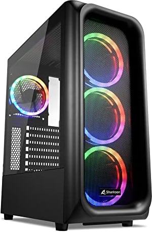 Sharkoon TK5M RGB, Gaming PC Case