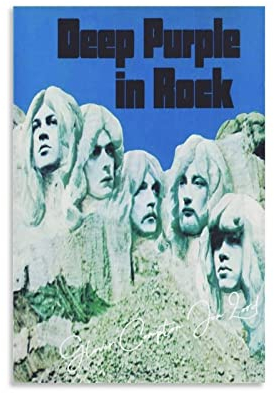 AIPHE Leinwand Wandkunst Malerei Glover Compton Jon Lord Poster, dekoratives Gemälde, Leinwand, Wandkunst, Wohnzimmer, Schlafzimmer, Gemälde 60x90cm Kein Rahmen