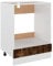 vidaXL Armario de Horno Madera ingeniería Roble Ahumado 60x46x81,5 cm, Mueble Horno de Cocina, Mueble Horno Individual, Mueble Horno microondas