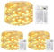 litogo Fairy Lights Battery Operated with Timer, [3 Packs/5M/50 LED] Copper Wire Micro LED String Lights Indoor, Warm White Hanging Twinkle Lights for Bedroom Christmas Party Wedding DIY Decoration