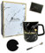 Tasse à café en céramique pour papa - Cadeau en marbre - 350 ml - Avec boîte cadeau de luxe et carte cadeau (Best Dad)