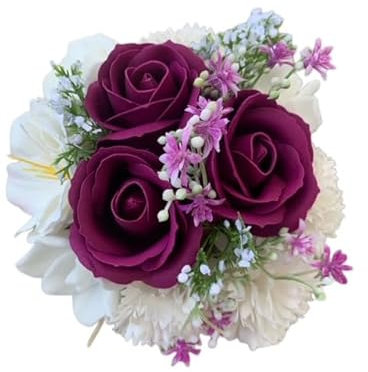 Timea Bouquet de savons solides et de fleurs de savon