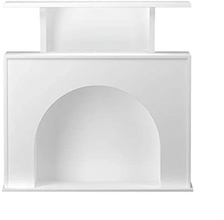 Kaminumrandung Kaminsims for den Innenbereich, freistehendes Unterhaltungszentrum, elektrische Kaminsims-Einfassung – Kaminsims-Einfassung for das Wohnzimmer Dekorative Kaminkonsole ( Size : 61*27*61c