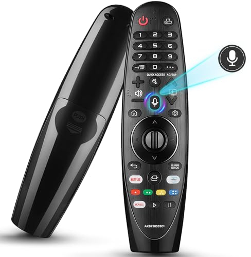 Fernbedienung mit Sprach- und Air-Maus-Funktion für LG 2018-2024 Smart TV (AN-MR20GA)