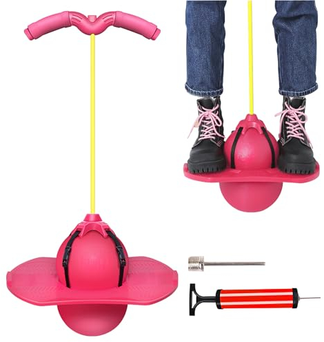 Pogo Stick,Pogo Stick FüR Kinder Pogo Stick FüR Erwachsene Bounce Ball Jump Ball HüPfstange HüPfball Kinder 8 Jahre Pogostick Balance Ball Stelzen Kinder Bouncy Ball Kinderspielzeug Jump Pogo Ball