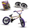 TAILWHIP Finger Bike BMX, BMX-Fingerfahrrad aus Metalllegierung für schwindelerregende Tricks, Mini Fahrrad Spielzeug mit original Zubehör, Fördert Handmotorik (Multicolor)