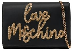 Love Moschino Damen Jc4055pp1mlh100a Schultertasche, Schwarz