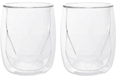 HOMLA Set CEMBRA MODERN doppelwandige Gläser 2 STK. 0,28 l