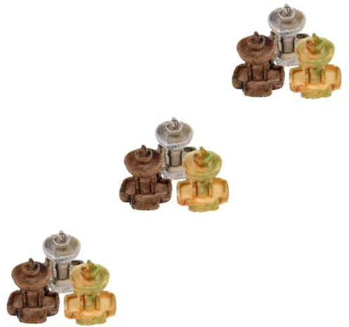 BESPORTBLE 9 Pz micro fontana paesaggistica home decor decorazione casa Accessori per fontana arredamento decorazioni esterne accessori da giardino arredamento fontana finta resina