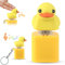 Quacking Duck Keychain Duck Quacking Fidget Toy , Duck Keyboard Keycaps That Quack Stress Reliever with Colorful Lights, Portable and Fun Anxiety Relief Toy