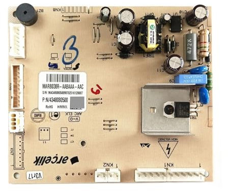 Compatible for Beko, Refrigerator Parts Motherboard MARB038R-AABAA-AAC 434808500