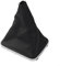 ZWEquipint Funda de palanca de cambios, para Opel para Opel para Zafira B, cubierta de perilla de transmisión de 5 6 velocidades, de cuero negro, accesorio interior 2005 2014