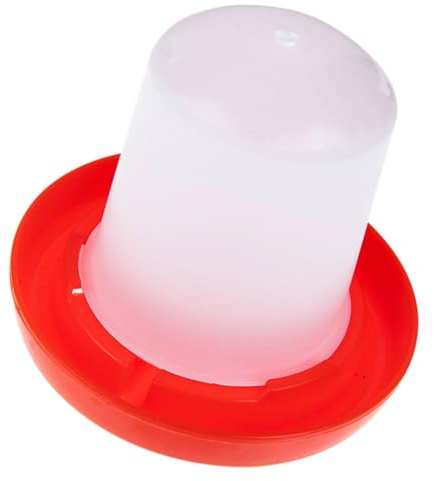 Veemoon Automatische Hühnertränke 160 ml Robuster Kunststoff Wasserspender für Geflügel Kükentränke für Hühner Enten und Gänse Einfacher Installationsautomat für Geflügelhaltung