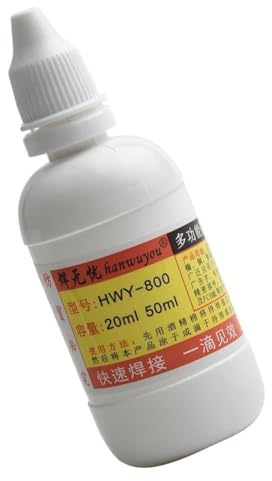 NEIQIUWING 50 ml Edelstahl-Flussmittel-Lötpaste, flüssiges Lötwerkzeug, Schnelllötmittel