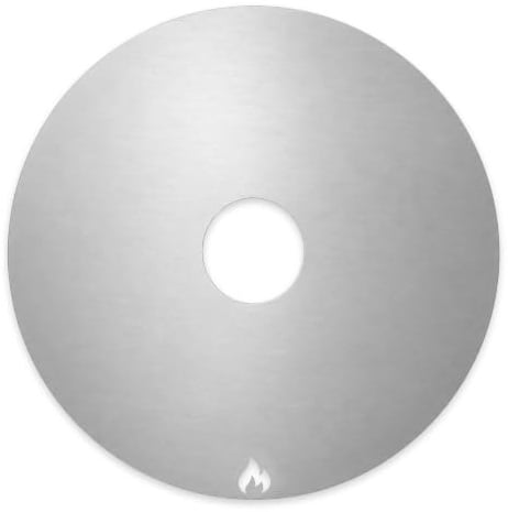 Grillrost.com Das Original Feuerplatte 100cm - 5mm Grillplatte für Feuertonne und Grilltonne - Made in Germany - vom Marktführer