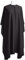 Efalock Professional Haarschneideumhang Nevada, schwarz, 1er Pack, (1x 1 Stück)