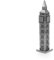 Fascinations MMS019 Metal Earth Metallbausätze - Wahrzeichen Uhrturm Big Ben Tower, lasergeschnittener 3D-Konstruktionsbausatz, 3D Metall Puzzle, DIY Modellbausatz mit 1 Metallplatine, ab 14 Jahre