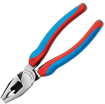 Channellock E347CB E Series 7-Inch Combination Plier with XLT Joint and Code Blue Grips