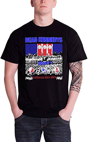 Dead Kennedys California Uber Alles Official Herren Nue schwarz T Shirt