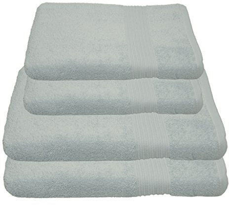 Julie Julsen Handtuch Set 2X Duschtuch 2X Handtuch Silber/in 23 Farben erhältlich weich und saugstark