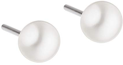 Ernstes Design Ohrringe Perle E146 Edelstahl Stecker Ohrstecker Süßwasserperle